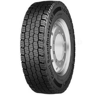 215/75 R17.5C 126/124 M Continental Conti Scandinavia Ld3 Lrf 12pr 3pmsf M+s (tl)