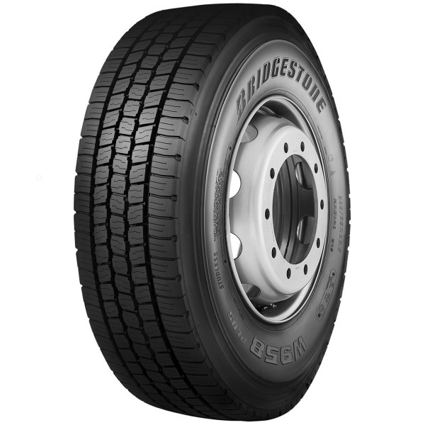 385/65 R22.5 160 K Bridgestone W 958 V-steel Plus Studless M+s 3pmsf (tl)